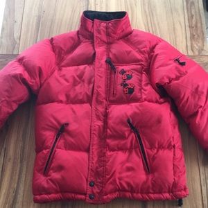 Kids Gap Red Down Puffer Ski Jacket